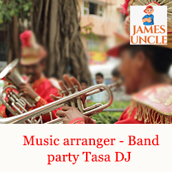 Music arranger -Band party Tasa DJ Mr. Subhajit Chowdhury in Habibpur